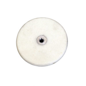 Dental White Acrylic and silicon carbide lathe Wheel