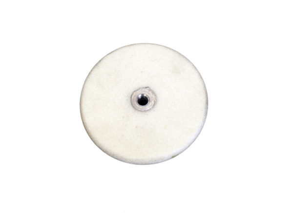 Dental White Acrylic and silicon carbide lathe Wheel